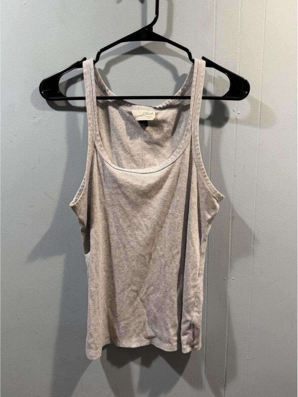 Womens Universal Thread Tank Top Size Large Gray
